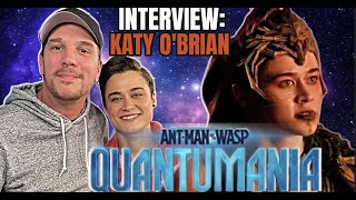 AntMan And The Wasp Quantumania and Mandalorian star Katy OBrian Interview  MCU  Star Wars