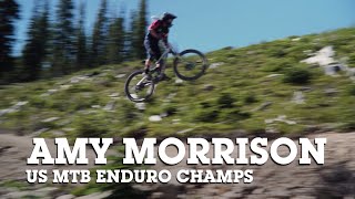 Your 2021 US Enduro MTB Champ  Amy Morrison