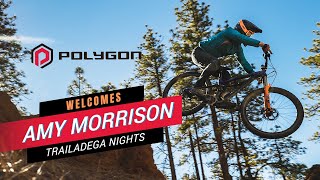 TRAILADEGA NIGHTS  Amy Morrison signs with Polygon Bikes