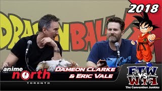 Dragon Balls Dameon Clarke  Eric Vale  Anime North 2018 Full Panel
