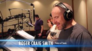 Sonic the Hedgehog VOICE CAST in Action  Roger Craig Smith Mike Pollock Colleen OShaughnessey