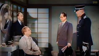 James Cagney  Blood on the Sun 1945 Colorized Movie  Drama Romance Thriller  Subtitles