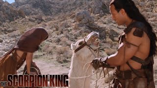 Dwayne Johnson  Kelly Hu Scene From The Scorpion King