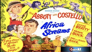 Africa Screams 1949 Bud Abbott Lou Costello Shemp Howard And Joe Besser