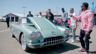 Kevin Hart Tours Barrett Jackson Auction  Kevin Harts Muscle Car Crew  MotorTrend