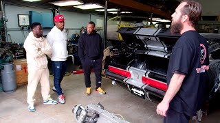 Kevin Hart Checks Out Timeless Kustoms Car Mods  Kevin Harts Muscle Car Crew  MotorTrend