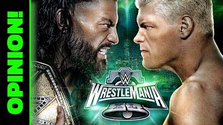 CODY CHOOSES ROMAN WWE Wrestlemania XL Kickoff Press Event Reaction  Cody Rhodes vs Roman Reigns
