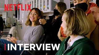 Family Switch  Hair Chair Interview with Jennifer Garner and Emma Myers  Netflix