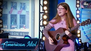 Catie Turner Auditions for American Idol With Quirky Original Song  American Idol 2018 on ABC