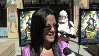Nika Futterman Interview  Star Wars The Clone Wars Movie Premiere