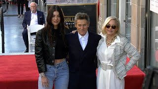 Camila Morrone Willem Dafoe Patricia Arquette at Willem Dafoe Hollywood Walk of Fame Star Ceremony