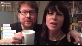 Ryan Ridley Justin Roiland  Jackie Buscarino Periscope after 2015 GVP