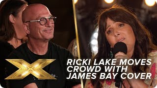 Ricki Lake moves the crowd with her James Bay cover  X Factor Celebrity