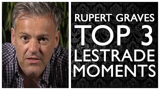 Rupert Gravess Top 3 Lestrade Moments  Sherlock  BBC