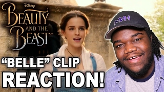 Belle Clip  Disneys Beauty and the Beast  REACTION