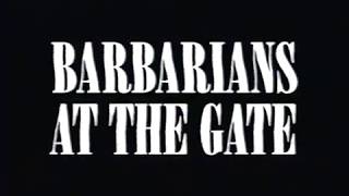 1993 VHS HBO ORIGINAL MOVIE BARBARIANS AT THE GATE PROMO RJR NABISCO TRAILER