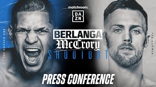 EDGAR BERLANGA VS PADRAIG MCCRORY PRESS CONFERENCE LIVESTREAM