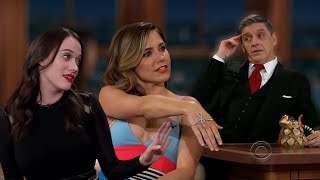 Craig Ferguson Out of Control Flirting with Female Guests Part 2