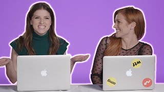 Anna Kendrick Anna Camp and Brittany Snow Find Out Which Pitch Perfect Character They Really Are