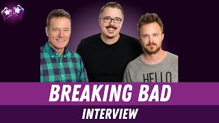 Breaking Bad Cast Interview Bryan Cranston Aaron Paul  Vince Gilligan Podcast QA
