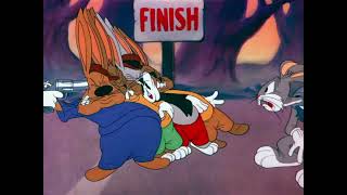 Looney Tunes Tortoise Wins By a Hare 1943 Outro 1080p