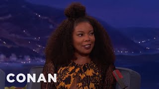Gabrielle Unions Mother Doesnt Approve Of Being Mary Jane  CONAN on TBS