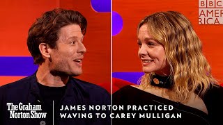 James Norton Practiced Waving to Carey Mulligan  Graham Norton Show  Fridays 1110c  BBC America