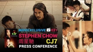 Stephen Chow  CJ7  Press Conference with subs  MovieXclusive VidCast E21