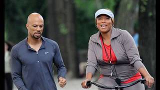 Just Wright Common and Queen Latifah in a grown up Love  Basketball