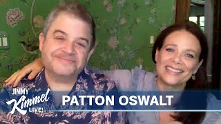 Patton Oswalt  Wife Meredith Salenger Clear Up Big Fight