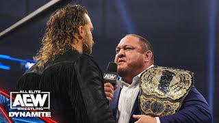 AEW World Champ Samoa Joe calls out his TWO opponents set for AEW Revolution  21424 AEW Dynamite