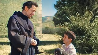 Jesus Grants Marcelinos Wish The Miracle of Marcelino 1955 Religion Drama  Colorized Movie