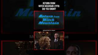 Did you know THIS about RETURN FROM WITCH MOUNTAIN 1978 Part Four