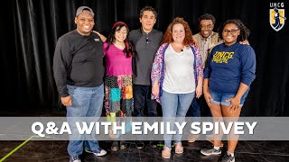 UNCG alum and comedy writer Emily Spivey visits campus