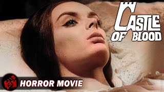 CASTLE OF BLOOD  FULL MOVIE  Barbara Steele George Riviere Classic Horror Movie