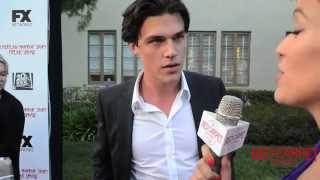 Finn Wittrock talks about American Horror Story Freak Show at Emmy FYC Carnival AHS emmy2015