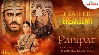 Panipat Trailer Breakdown Sanjay Dutt Arjun Kapoor Kriti Sanon  Ashutosh Gowariker