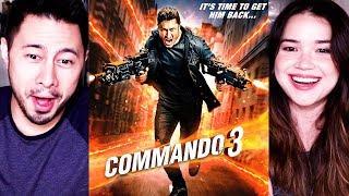 COMMANDO 3  Vidyut Jamwal  Aditya Datt  Trailer Reaction by Jaby  Achara