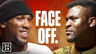 Anthony Joshua vs Francis Ngannou Face Off