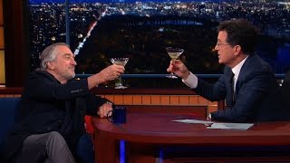 Robert De Niro Enjoys A Cold Martini And Silence Full Interview