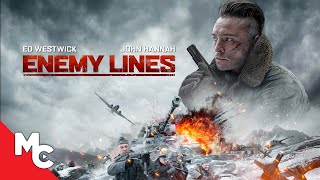 Enemy Lines  Full Movie  Action War Drama  John Hannah  WWll