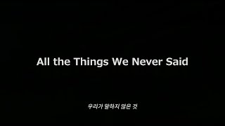 Trailer l BIFF2020     All the Things We Never Said l   