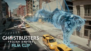 Ghostbusters Frozen Empire  Sewer Dragon Clip  Only In Cinemas Now