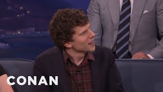 The Adventures Of Jesse Eisenberg  A Naked Michael Shannon Dummy  CONAN on TBS