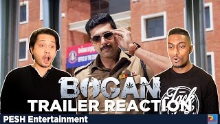 Bogan  Trailer Reaction  Review  Jayam Ravi  Arvind Swami  PESH Entertainment