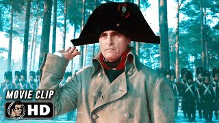 Battle Of Austerlitz Scene  NAPOLEON 2023 Joaquin Phoenix Movie CLIP HD