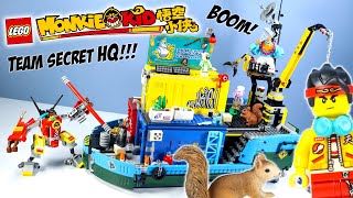 LEGO Monkie Kids Team Secret HQ Speed Build Review 2020
