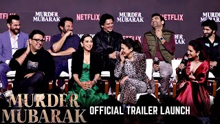 Murder Mubarak Trailer Launch UNCUT Sara Ali Khan Pankaj Tripathi Karishma Kapoor Vijay Varma