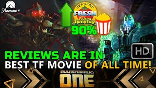 Transformers One 2024 Is The Highest Rated Animated Paramount Movie Of All Time  TF Movie Leaks
