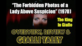 The Forbidden Photos Of A Lady Above Suspicion 1970TheKingInGiallo OVERVIEW REVIEW  GialliTally